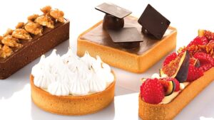Tartovi raznih oblika pečeni u Silikomart Tarte Ring prstenovima